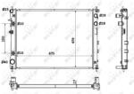 NRF Radiator, racire motor NRF 53887 (53887) - fixbox