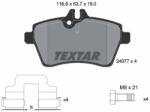 TEXTAR Set placute frana TEXTAR 2407701 (2407701) - fixbox