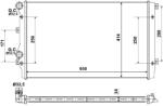 NRF Radiator, racire motor NRF 53406A - fixbox