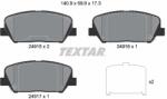 TEXTAR Set placute frana TEXTAR 2491501 (2491501) - fixbox