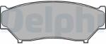 DELPHI Set placute frana DELPHI LP967 (LP967)