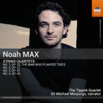 Tippett Quartet Noah Max: String Quartets