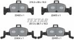 TEXTAR Set placute frana, frana disc TEXTAR 2240201 - fixbox