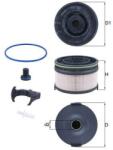 MAHLE Filtru combustibil MAHLE KX 533KIT (KX 533KIT) - fixbox