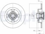 DELPHI Disc frana DELPHI BG9032RS (BG9032RS) - fixbox
