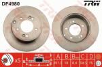 TRW Disc frana TRW DF4980 (DF4980) - fixbox