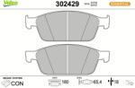 VALEO Set placute frana VALEO 302429 (302429)