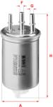 SOFIMA Filtru combustibil SOFIMA S 4445 NR (S 4445 NR) - fixbox