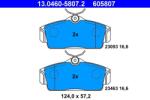 ATE Set placute frana ATE 13.0460-5807.2 (13.0460-5807.2)