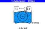 ATE Set placute frana ATE 13.0460-3805.2 (13.0460-3805.2)