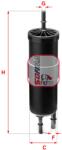 SOFIMA Filtru combustibil SOFIMA S 1962 B (S 1962 B) - fixbox