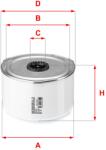 SOFIMA Filtru combustibil SOFIMA S 4454 NR (S 4454 NR) - fixbox