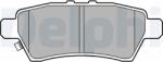 DELPHI Set placute frana DELPHI LP2016 (LP2016)
