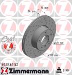 ZIMMERMANN Disc frana ZIMMERMANN 150.3467. 52 (150.3467.52)