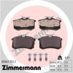 ZIMMERMANN Set placute frana ZIMMERMANN 20961.152. 1 (20961.152.1)