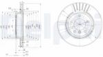 DELPHI Disc frana DELPHI BG3527C (BG3527C) - fixbox