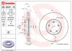 BREMBO Disc frana BREMBO 09. A531.10 (09.A531.10) - fixbox