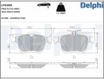 DELPHI Set placute frana DELPHI LP2490 (LP2490)