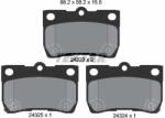 TEXTAR Set placute frana TEXTAR 2432301 (2432301) - fixbox