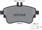 TEXTAR Set placute frana TEXTAR 2532601 (2532601) - fixbox
