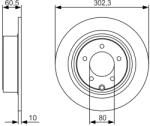 Bosch Disc frana BOSCH 0 986 479 R07 (0 986 479 R07) - fixbox