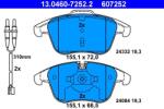 ATE Set placute frana ATE 13.0460-7252.2 (13.0460-7252.2)