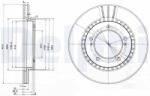 DELPHI Disc frana DELPHI BG3587 (BG3587) - fixbox