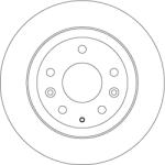 TRW Disc frana TRW DF6807 (DF6807) - fixbox