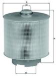MAHLE Filtru aer MAHLE LX 1006/1D (LX 1006/1D) - fixbox