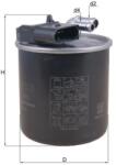 MAHLE Filtru combustibil MAHLE KL 950 (KL 950) - fixbox