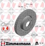 ZIMMERMANN Disc frana ZIMMERMANN 100.3377. 52 - fixbox