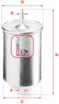 SOFIMA Filtru combustibil SOFIMA S 1718 B (S 1718 B) - fixbox