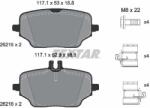TEXTAR Set placute frana TEXTAR 2621501 (2621501)