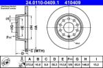 ATE Disc frana spate Skoda Octavia IV, Audi Q2 ATE 24.0110-0409.1 (24.0110-0409.1)