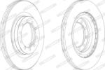 FERODO Disc frana FERODO FCR183A (FCR183A)