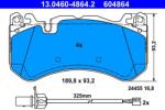 ATE Set placute frana ATE 13.0460-4864.2 (13.0460-4864.2)