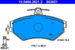 ATE Set placute frana ATE 13.0460-2821.2 (13.0460-2821.2)