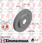 ZIMMERMANN Disc frana ZIMMERMANN 280.3175. 20 (280.3175.20)