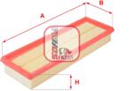 SOFIMA Filtru aer SOFIMA S 2820 A (S 2820 A) - fixbox