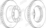 JURID Disc frana JURID 569109J (569109J) - fixbox