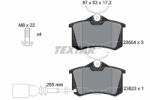 TEXTAR Set placute frana TEXTAR 2382301 (2382301) - fixbox
