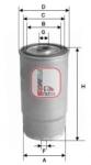 SOFIMA Filtru combustibil SOFIMA S 4460 NR (S 4460 NR) - fixbox