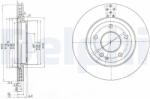DELPHI Disc frana DELPHI BG3709 (BG3709) - fixbox