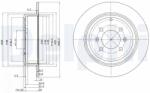 DELPHI Disc frana DELPHI BG2873 (BG2873) - fixbox