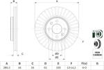 Bosch Disc frana BOSCH 0 986 478 590 (0 986 478 590) - fixbox