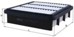 MAHLE Filtru aer MAHLE LX 2752 (LX 2752) - fixbox