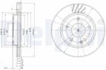 DELPHI Disc frana DELPHI BG3395 (BG3395) - fixbox