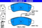 ATE Set placute frana ATE 13.0460-4889.2 (13.0460-4889.2)