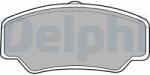 DELPHI Set placute frana DELPHI LP488 (LP488)