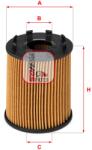 SOFIMA Filtru ulei SOFIMA S 5043 PE (S 5043 PE) - fixbox